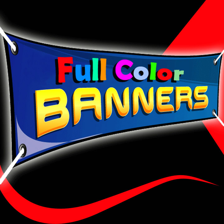 full color custom banners